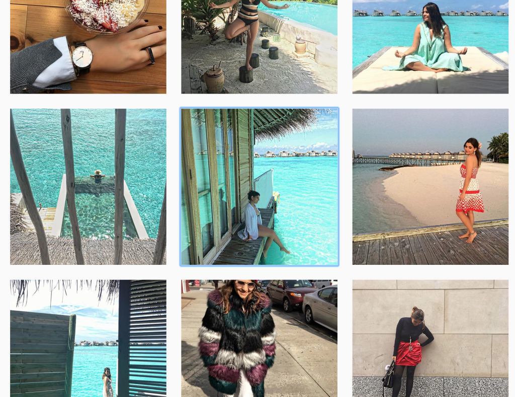 My Secret Double Life as a Fashion Blogger instagram layout