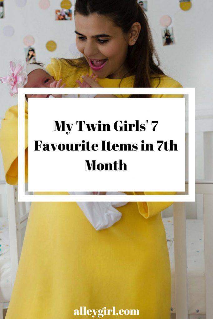 My Twin Girls 7 Favourite Items in 7th Month alley girl twins
