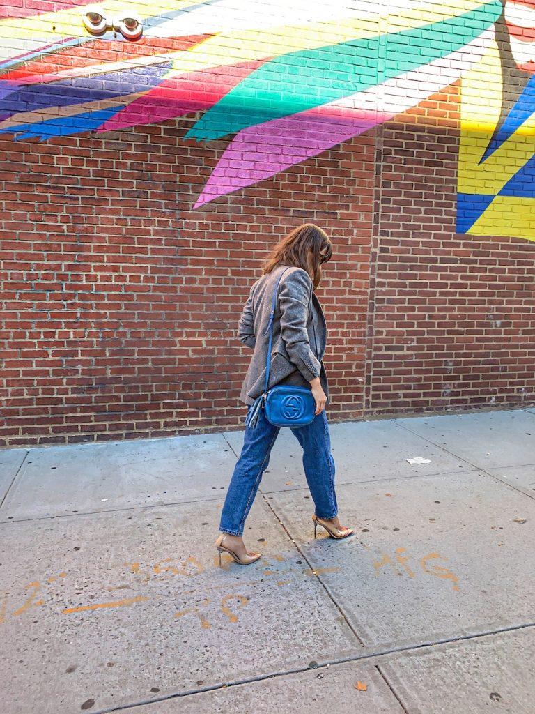 betulk yildiz street style street art erdem blazer mom jeansclear stilettoalley girl fashion technology blog