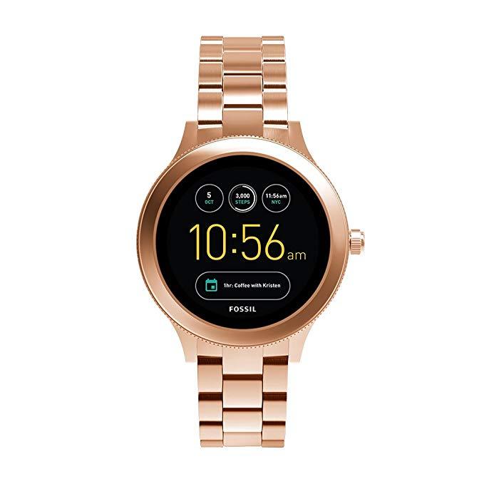 Fossil Q Womens Gen 3 Venture Stainless Steel Smartwatch Color Rose Gold google acquire fossil alley girl techmology reviews