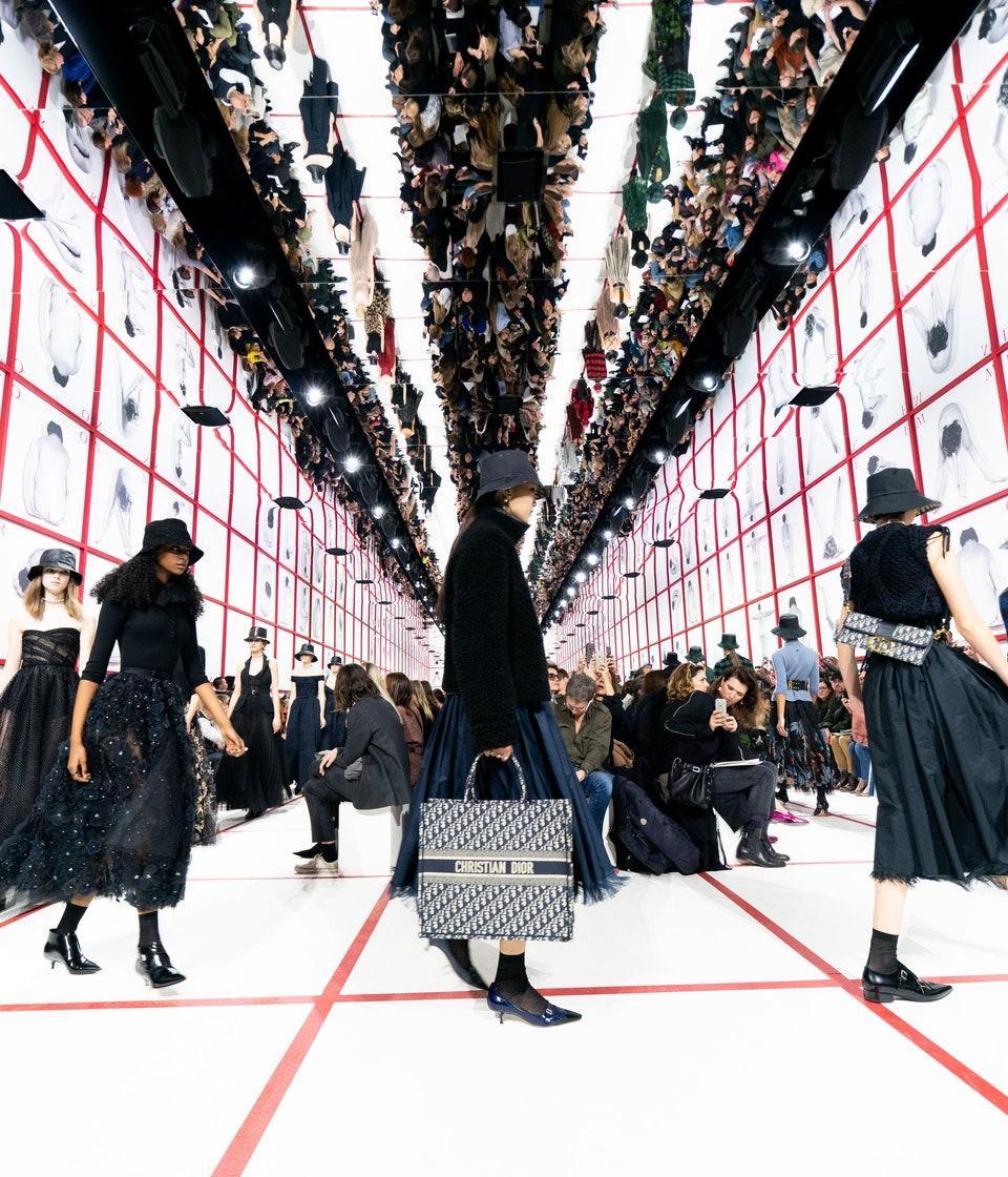 ICYMI: Exclusive Behind-The-Scenes Images From Dior's Fall Winter 2023  Collection at Paris Fashion Week - V Magazine