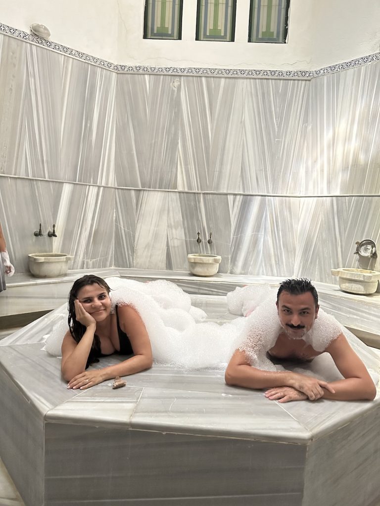 Turkish hamam couples experience
