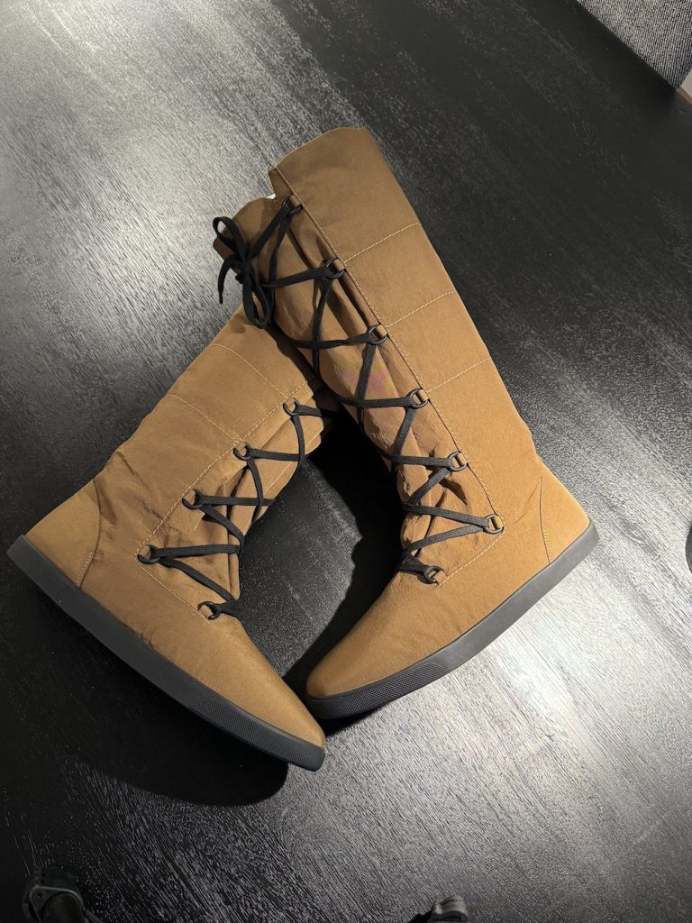 The Row Banana Boots the row samle sale finds