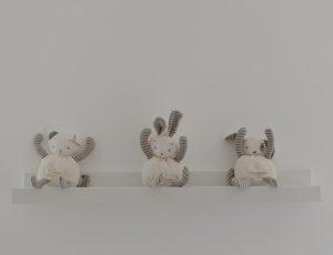 Twin Nursery Project for a Small New York Apartment alley girl nursery room