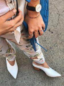 gucci tassel bag blue celine v neck sandals betul k yildiz new york based fashion tech blogger alley girl williamsburg street style