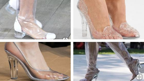 Transparent shoes are actually a health risk