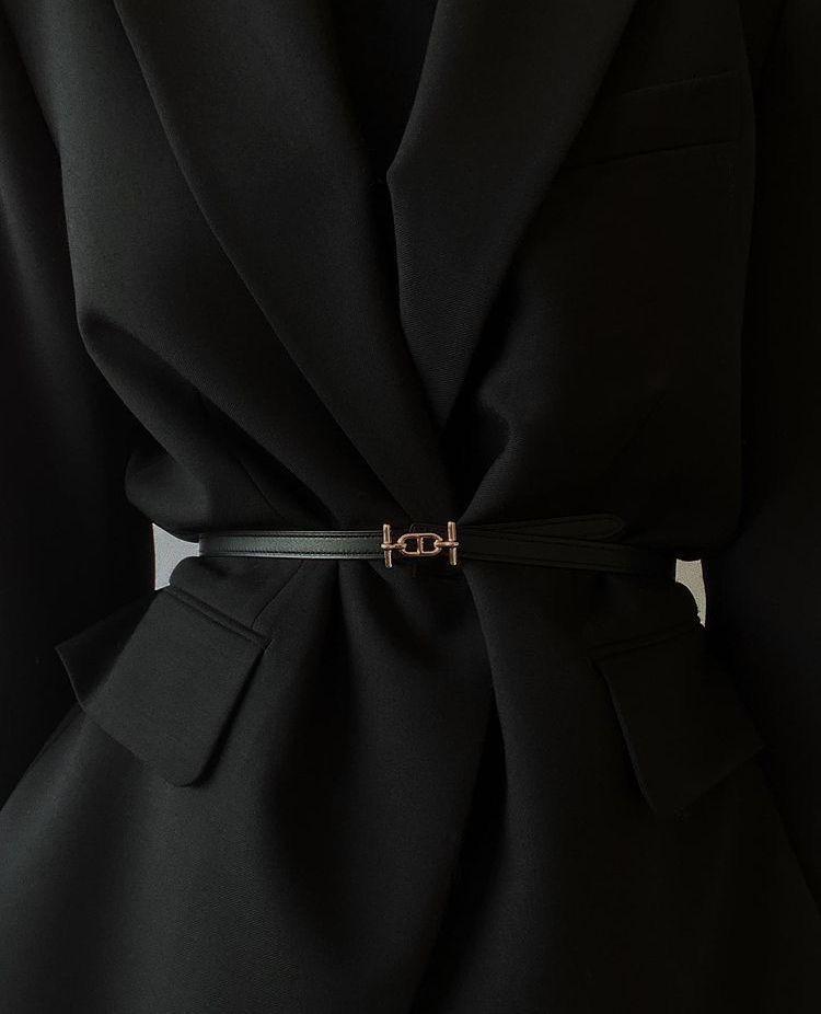 Hermes ancre belt, Quiet Luxury belt